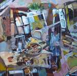 Ulysse, 80x80cm,2023